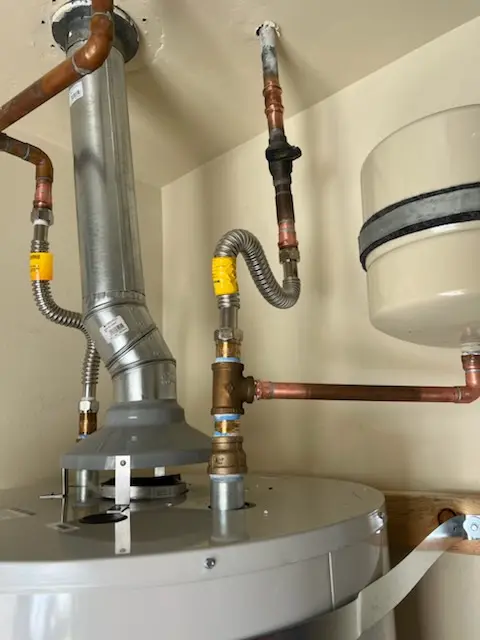 Water heater installation and plumbing repair in Winona